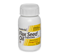 Thumbnail for HealthAid Flax Seed Oil 1000 mg Capsules