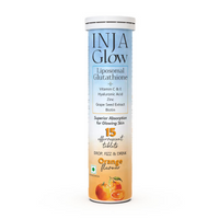 Thumbnail for inja-glow-liposomal-glutathione-drop-fizz-&-drink-effervescent-tablets