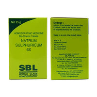 Thumbnail for sbl-homeopathy-natrum-sulphuricum-biochemic-tablet