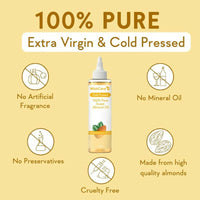 Thumbnail for Wishcare 100% Pure Cold Pressed Olive Oil & Badam Rogan Sweet Almond Oil Combo