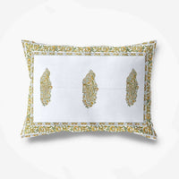 Thumbnail for Premium Hand Block Printed Rajasthani Double Bedsheet Bedspread with 2 Pillow Covers
