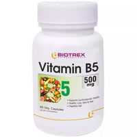 Thumbnail for biotrex-vitamin-b5-500mg-veg-capsules