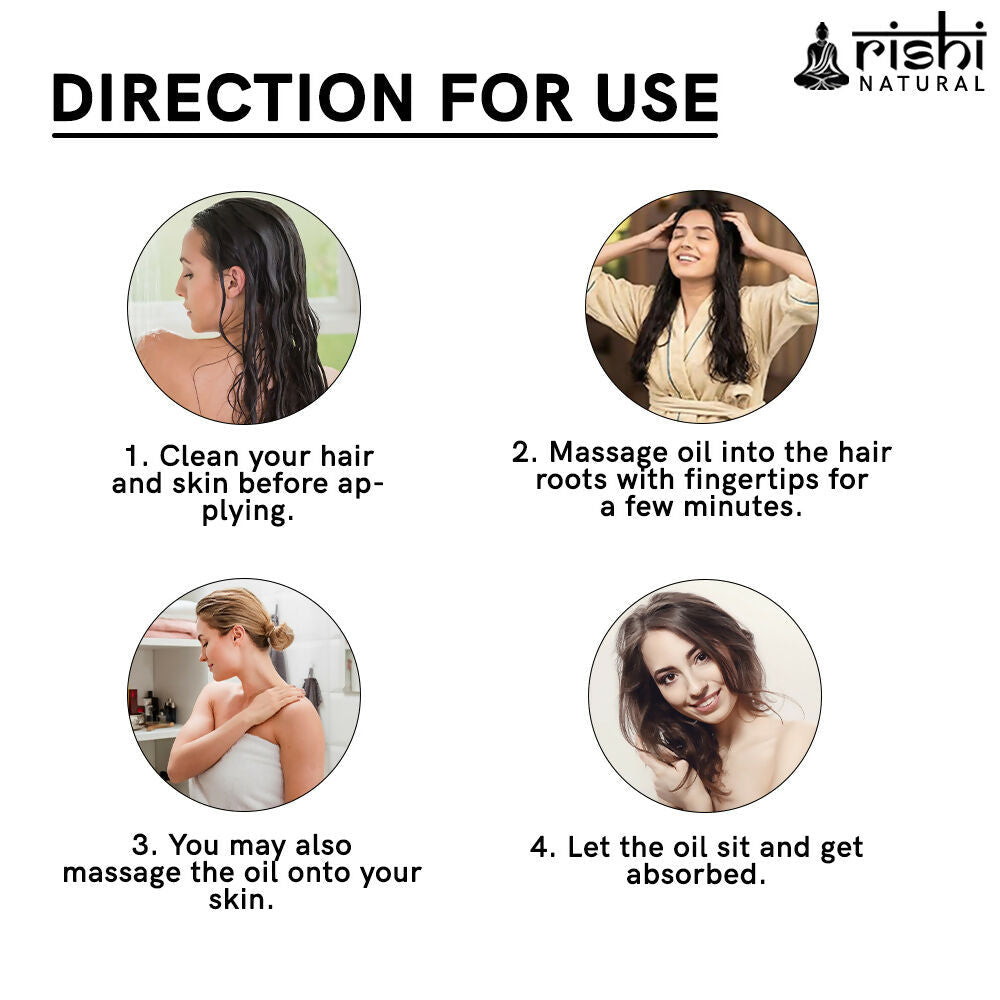Rishi Natural Jojoba Oil Wood