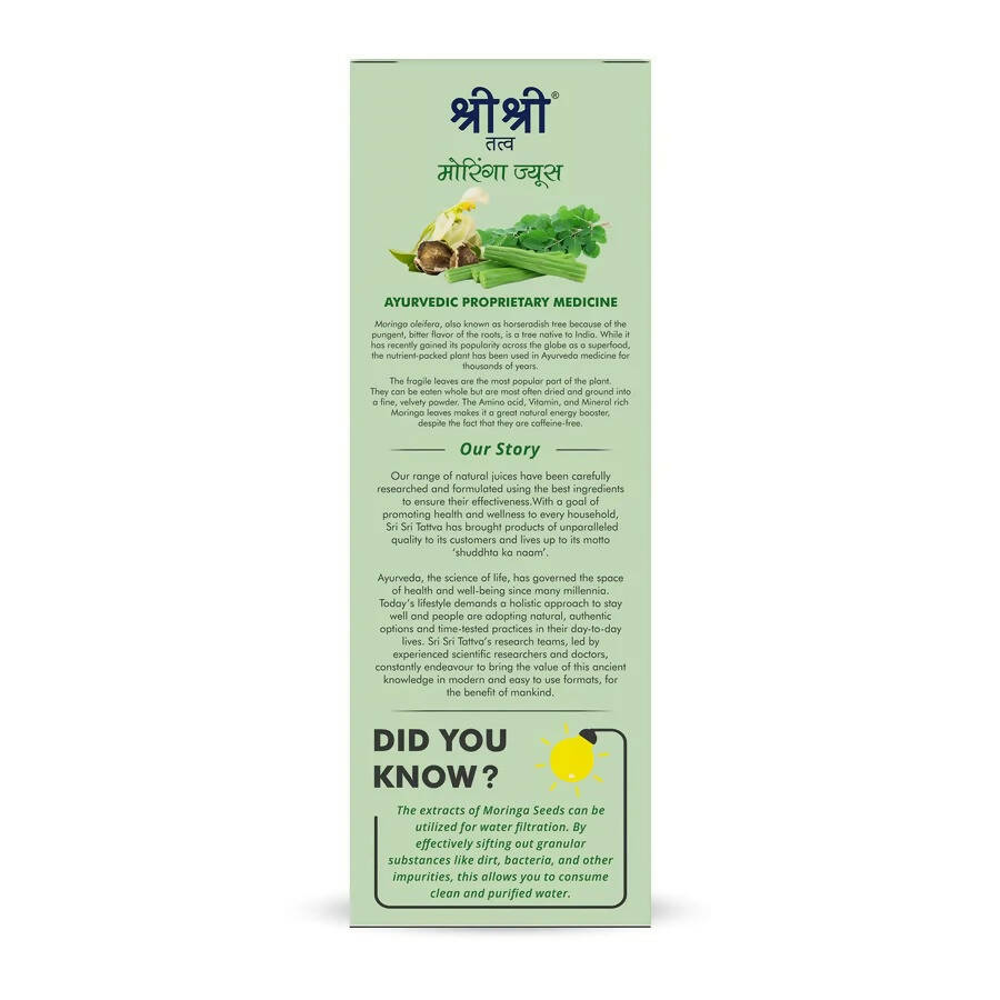 Sri Sri Tattva Moringa Juice