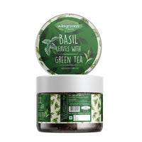 Thumbnail for Wingreens Farms Basil Leaves With Green Tea