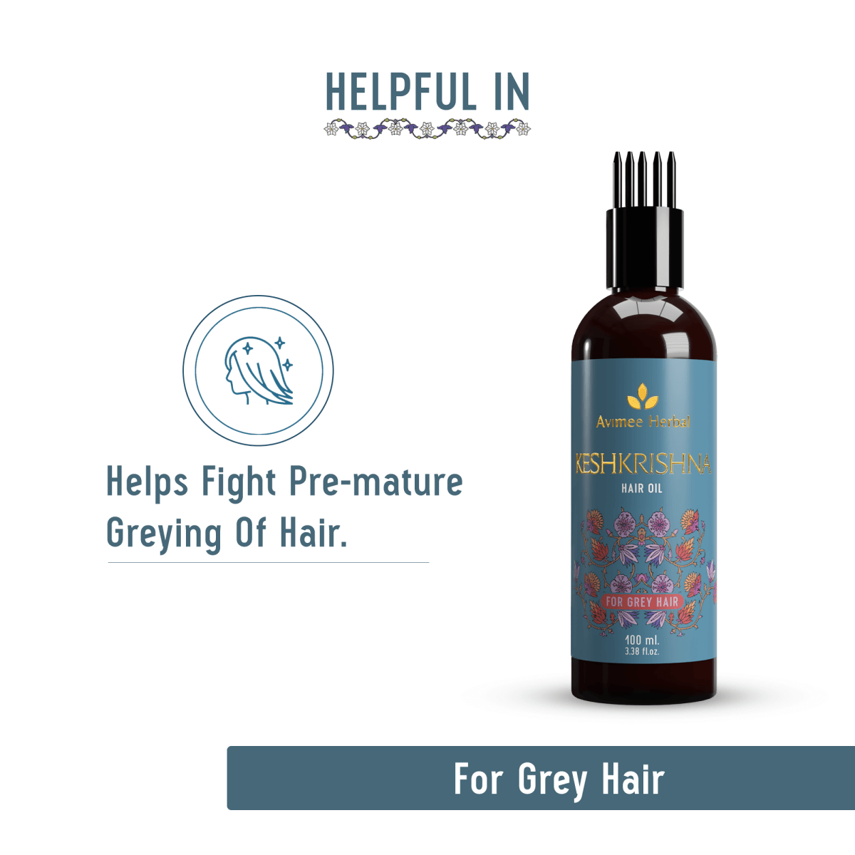 Avimee Herbal Anti Grey Hair Combo