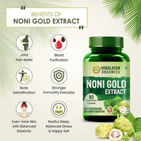 Thumbnail for Himalayan Organics Noni Gold Extract Vegetarian Capsules