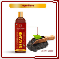 Thumbnail for Newish Cold Pressed Sesame Oil For Hair & Skin