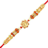 Thumbnail for Ethnic Ganesha Rakhi and Kaju Katli Box