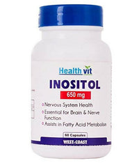 Thumbnail for healthvit-inositol-650mg-capsules