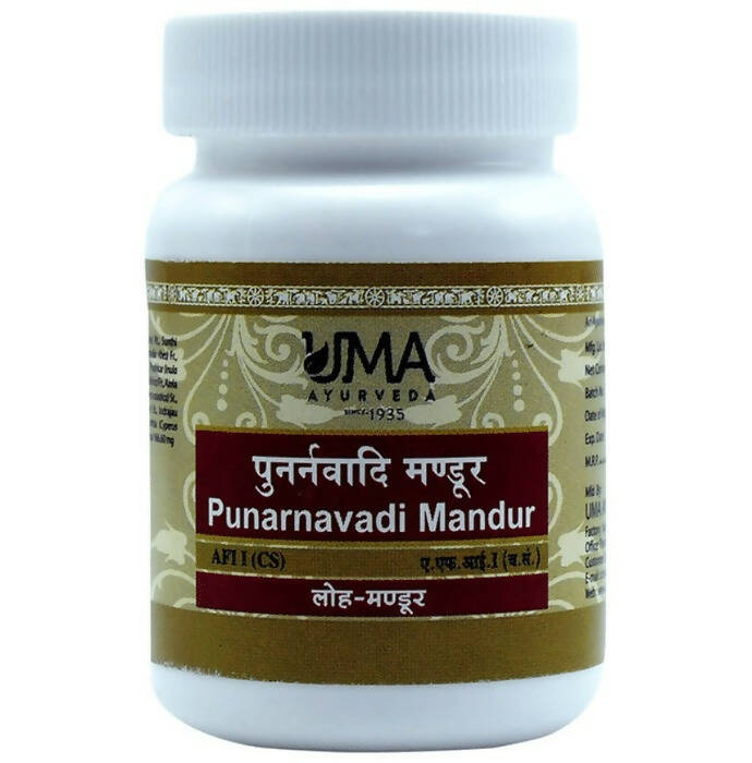 uma-ayurveda-punarnavadi-mandur-tablets