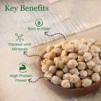 Thumbnail for IKAI Organic Kabuli Chana (White Chickpea)