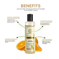 Thumbnail for Khadi Natural Orange & Lemongrass Hair Conditioner