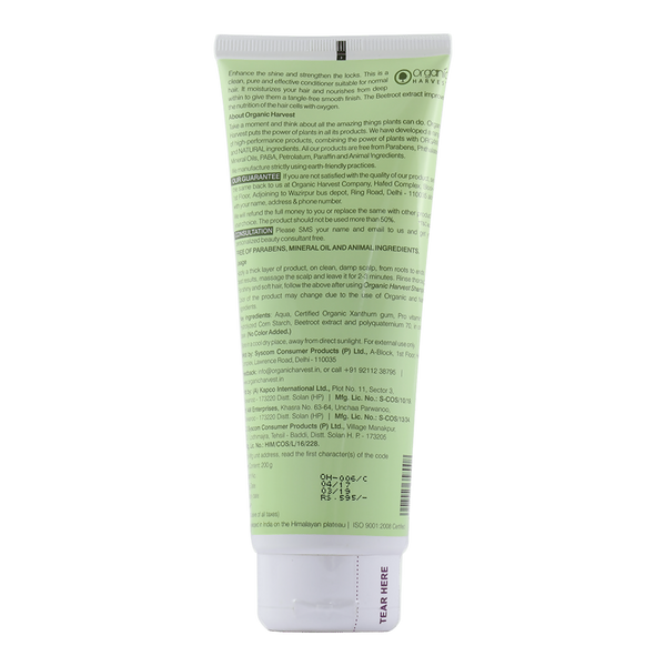 Organic Harvest Conditioner for Normal Hair