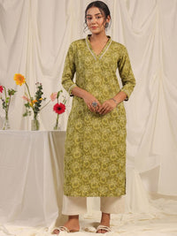 Thumbnail for Ethnic Motifs Printed Kurta