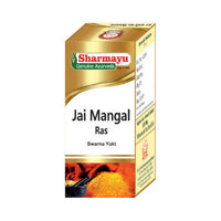 Thumbnail for sharmayu-ayurveda-jai-mangal-ras-(swarna-yukt)-tablets