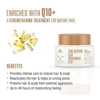 Thumbnail for Schwarzkopf Professional New Bonacure Q10+ Time Restore Range Clean Combo
