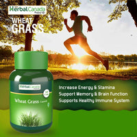 Thumbnail for Herbal Canada Wheat Grass Capsules
