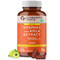 Thumbnail for carbamide-forte-natural-vitamin-c-amla-extract-with-zinc-tablets