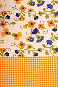 Thumbnail for Vamika Printed Cotton Yellow Bedsheet With Multicolor Pillow Covers (LEOC_CHKM_Y)