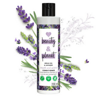 Thumbnail for Love Beauty And Planet Argan Oil And Lavender Anti Frizz Shampoo Conditioner & Hair Serum Combo