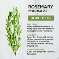 Thumbnail for Skiura Nature Rosemary Essential Oil For Hair Growth