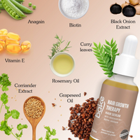 Thumbnail for Bake Pure Rosemary Oil Hair Serum with Anagain & Biotin