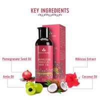 Thumbnail for Avimee Herbal Javakusum Hibiscus Hair Oil With Coconut, Amla, Pomegranate Seed Oil & Hibiscus Extract