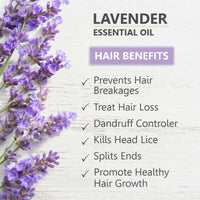 Thumbnail for Skiura Nature 100% Natural Lavender Essential Oil For Hair, Skin & Aroma
