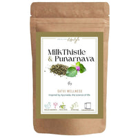 Thumbnail for satvi-wellness-milk-thistle-punarnava-tea-|-blend-of-milk-thistle-and-punarnava-herbal-tea-bag
