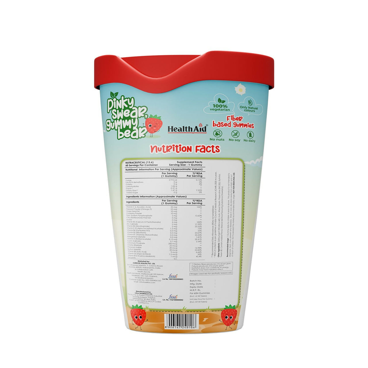 HealthAid Children is Multivitamin Gummies with Omega 3 Gummies