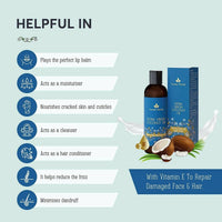Thumbnail for Avimee Herbal Extra Virgin Coconut Oil For Winters, Moisturizes Skin & Hair