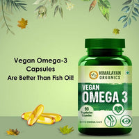 Thumbnail for Himalayan Organics Vegan Omega 3 Vegetarian Capsules