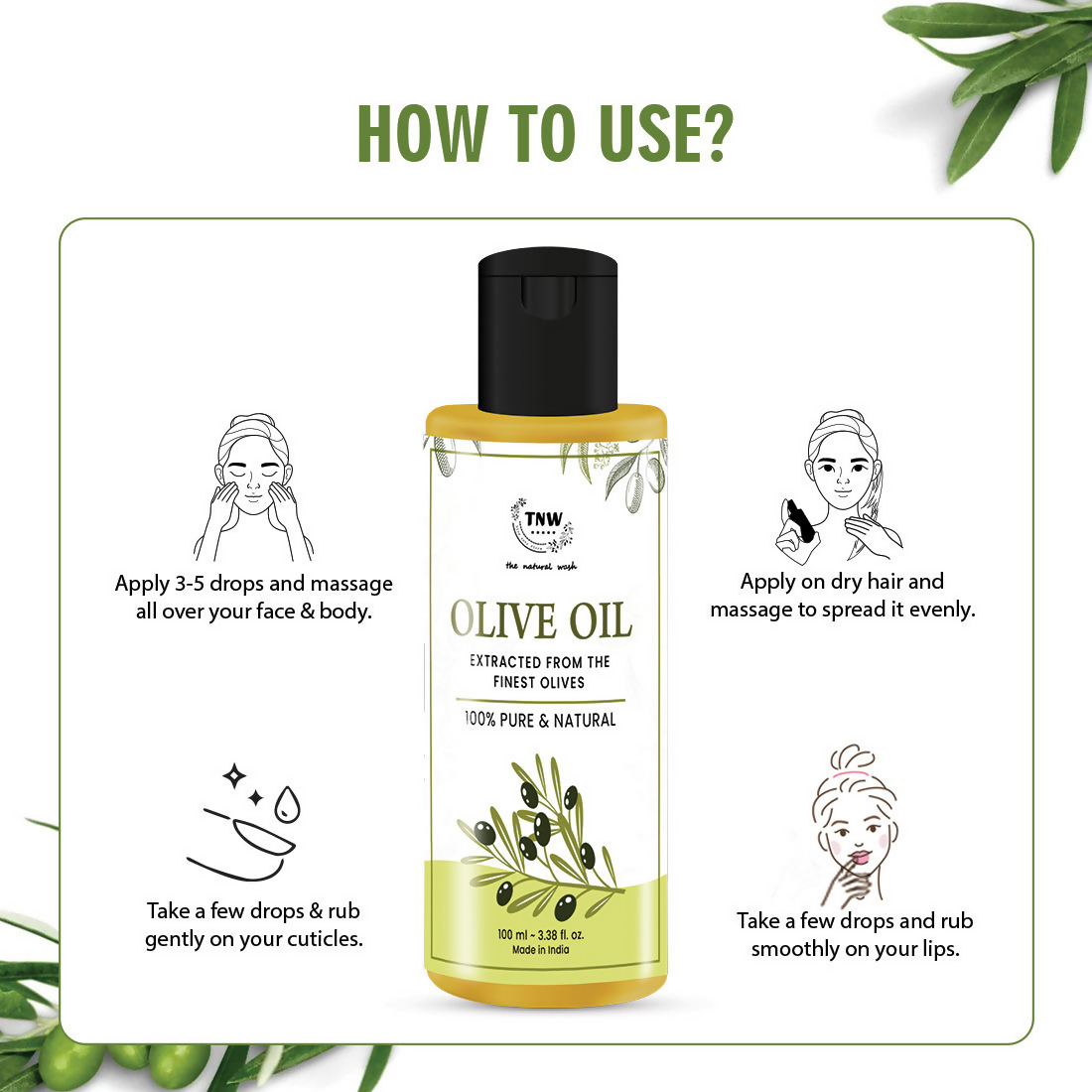 The Natural Wash Olive Oil Non
