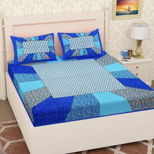 vamika-printed-cotton-blue-&-multicolor-bedsheet-with-pillow-covers-(leoc_chok_b
