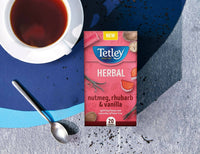 Thumbnail for Tetley Vanilla, Nutmeg & Rhubarb Tea Bags