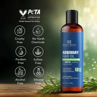 Thumbnail for Botanic Hearth 100% Pure Rosemary Oil For Hair Growth, Controls Hair Fall, Promotes New Hair Growth