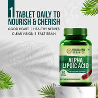 Thumbnail for Himalayan Organics Alpha Lipoic Acid Tablets