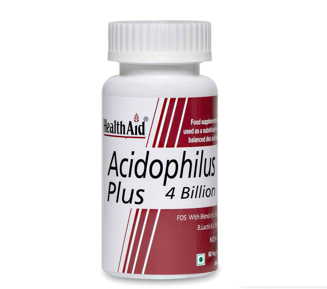 HealthAid Acidophilus Plus 4 Billion Probiotic Capsules