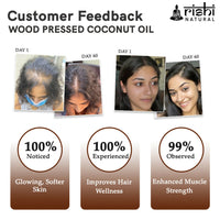 Thumbnail for Rishi Natural Coconut Oil Wood Pressed Skin And Hair