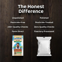 Thumbnail for Dehaat Honest Farms Unpolished Kala Chana