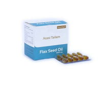 Thumbnail for sahasrayogam-atasi-tailam-(flax-seed-oil)-capsules