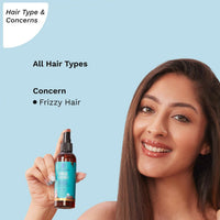 Thumbnail for Pilgrim Argan Oil Hair Serum For Dry Frizzy Hair, Hair Smoothing & Soft Hair