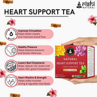 Thumbnail for Rishi Natural Heart Support Herbal Tea