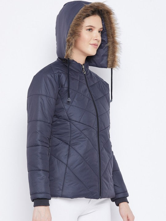 Women Mustard Insulator Puffer Jacket