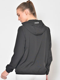 Thumbnail for Women Colourblocked Windcheater Training or Gym Bomber Jacket