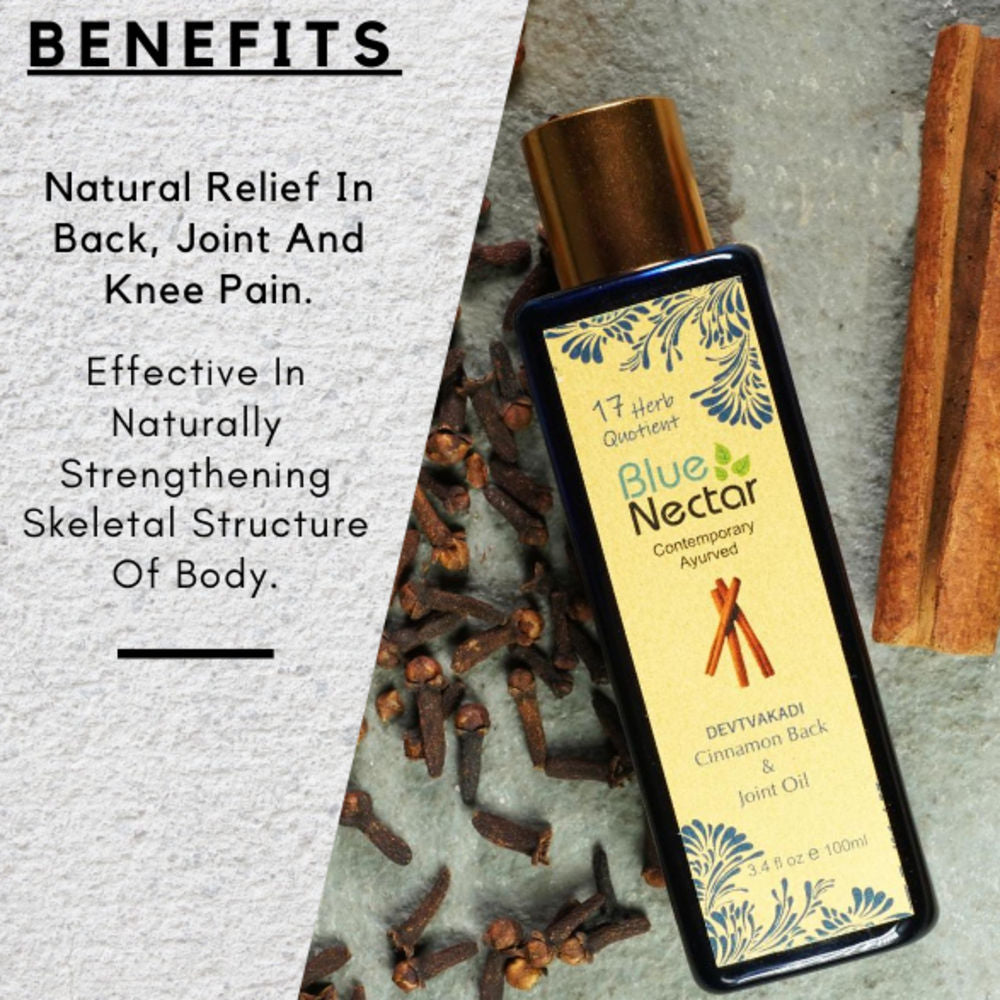 Blue Nectar Devtvakadi Cinnamon Back & Joint Oil