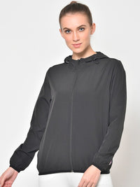 Thumbnail for Women Colourblocked Windcheater Training or Gym Bomber Jacket