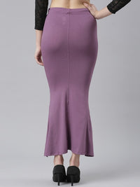 Thumbnail for Side Slit High-Rise Stretchable Viscose Saree Skirt