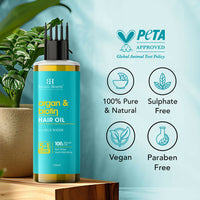 Thumbnail for Botanic Hearth Argan & Biotin Hair Oil